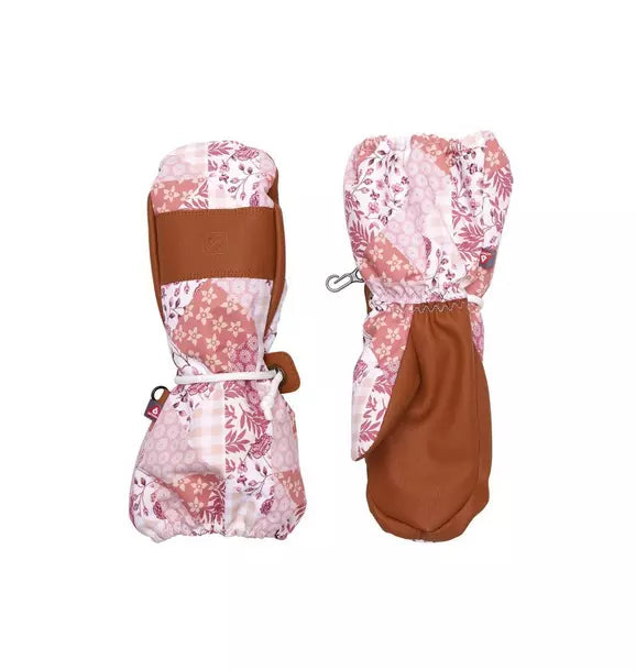 Patchwork Waterproof Ski Mitten