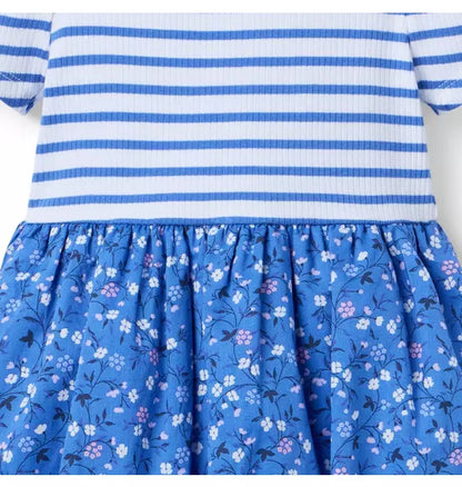 Ditsy Floral Bubble Hem Dress