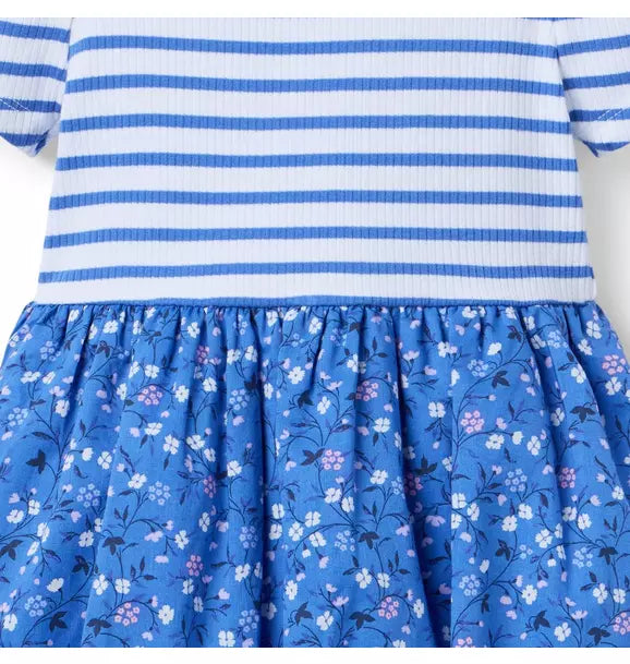 Ditsy Floral Bubble Hem Dress