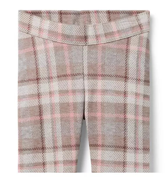 Plaid Jacquard Pant