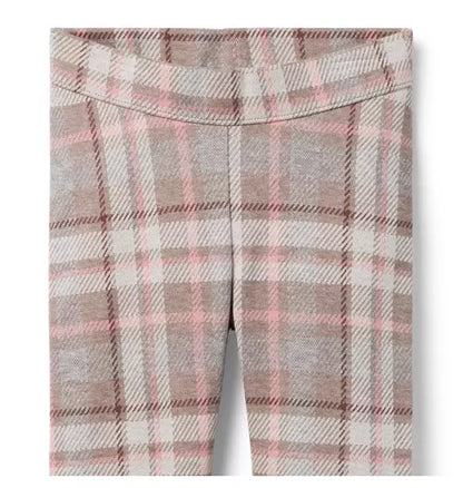 Plaid Jacquard Pant