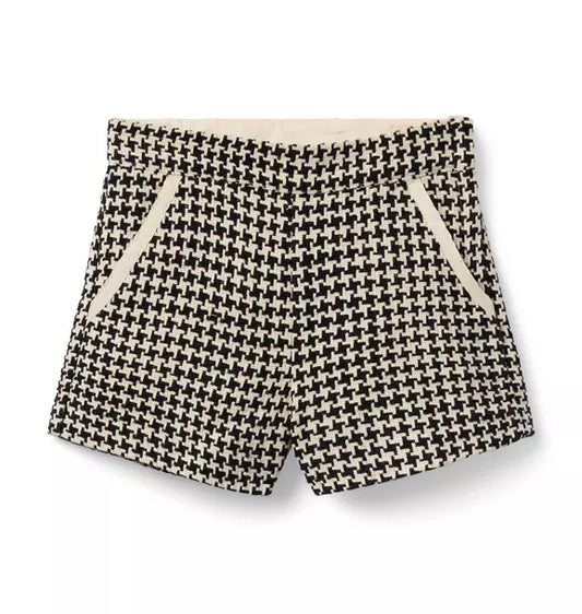 Classic Houndstooth Short