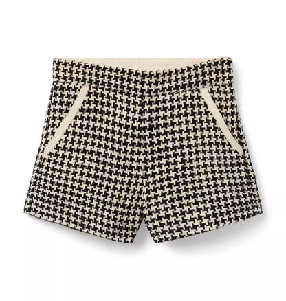 Classic Houndstooth Short