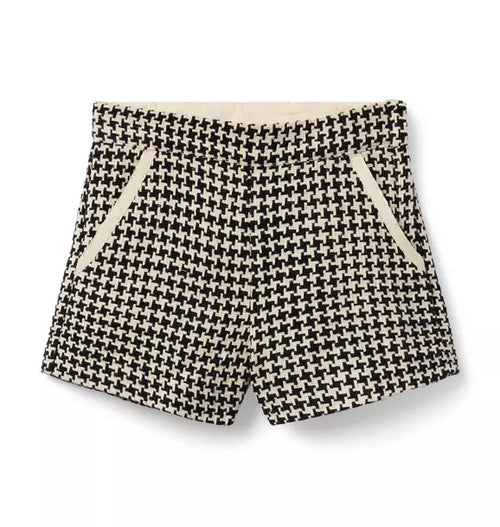 Classic Houndstooth Short