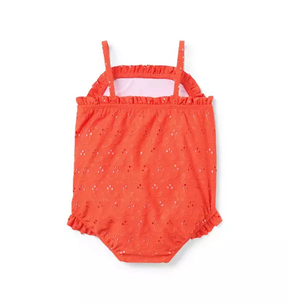 Baby Recycled Eyelet Swimsuit
