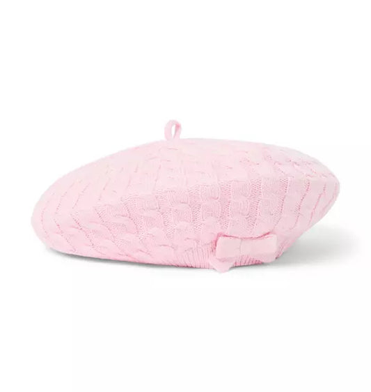 Baby Cable Knit Beret