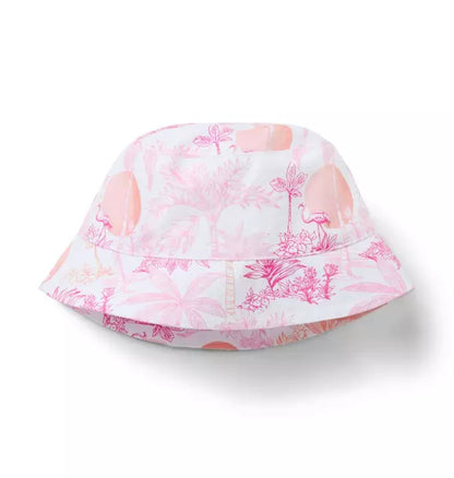 Serena Williams x Janie and Jack Toile Tour Bucket Hat