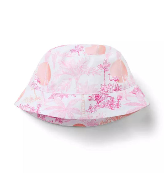 Serena Williams x Janie and Jack Toile Tour Bucket Hat