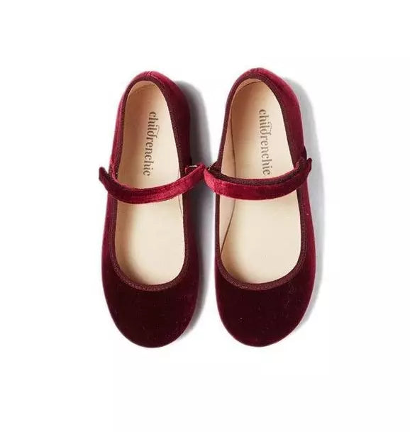 Cassie Burgundy Mary Jane