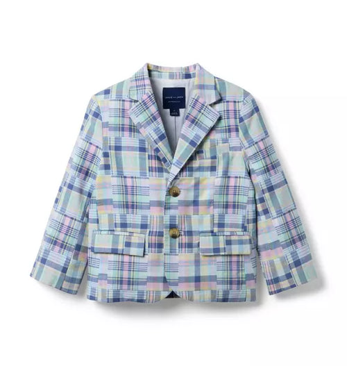 The Plaid Patchwork Blazer