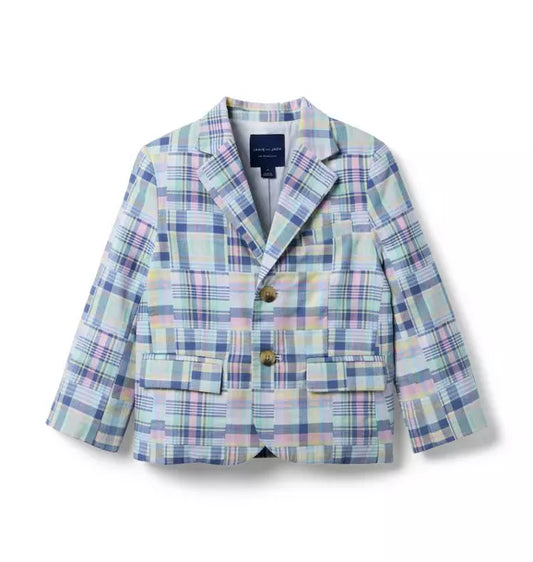 The Plaid Patchwork Blazer