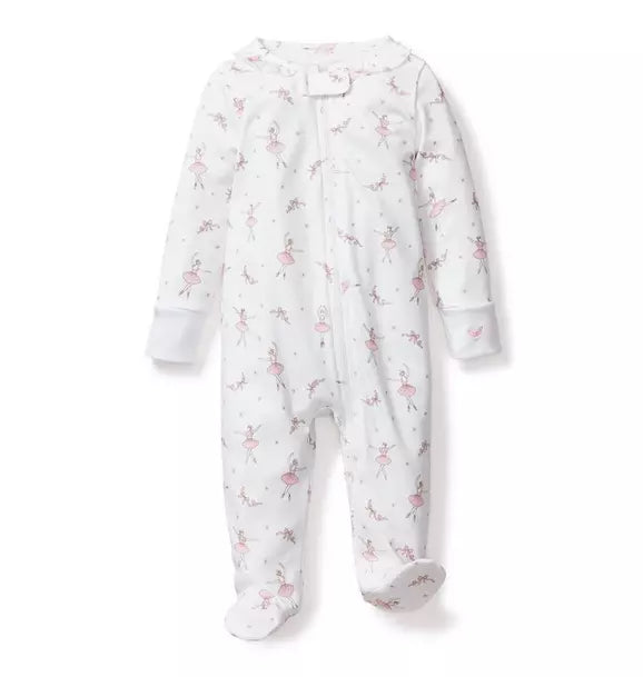 Baby's Pima Romper in Sugar Plum Fairy