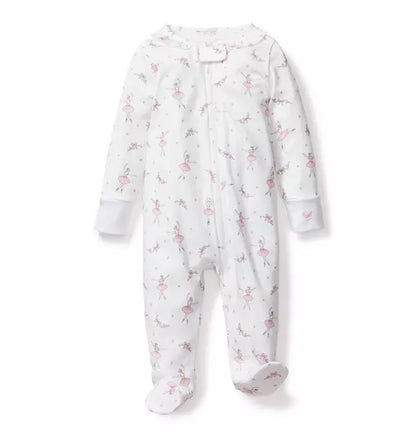 Baby's Pima Romper in Sugar Plum Fairy