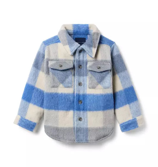 The Plaid Twill Shirt Jacket