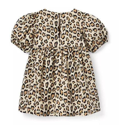 The Leopard Bow Dress