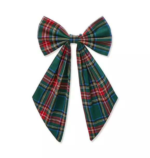 Wreath Bow in Kensington Tartan
