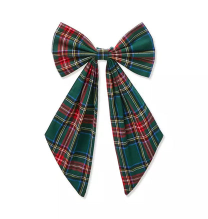 Wreath Bow in Kensington Tartan