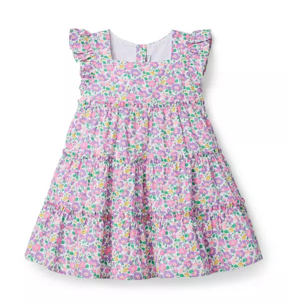 Mrs. Stoneley Dress Made With Liberty Fabric