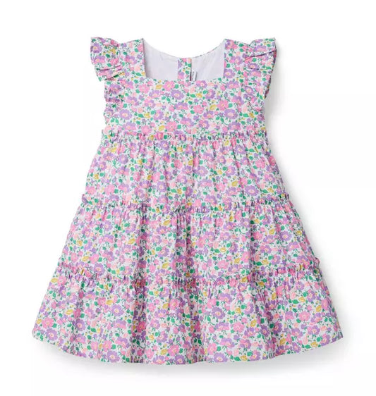 Mrs. Stoneley Dress Made With Liberty Fabric