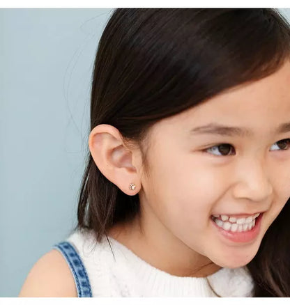 Paw Print Stud Earrings