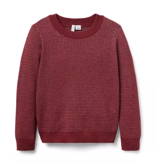 Birdseye Textured Sweater