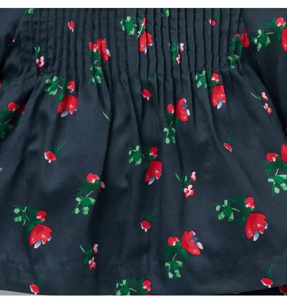 Baby Floral Pintuck Matching Set