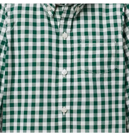 Gingham Poplin Shirt