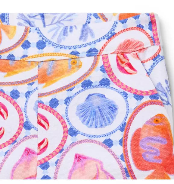 Ocean Icon Canvas Short