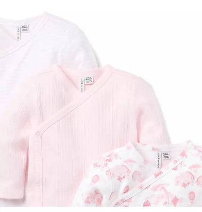 Baby Wrap Bodysuit 3-Pack