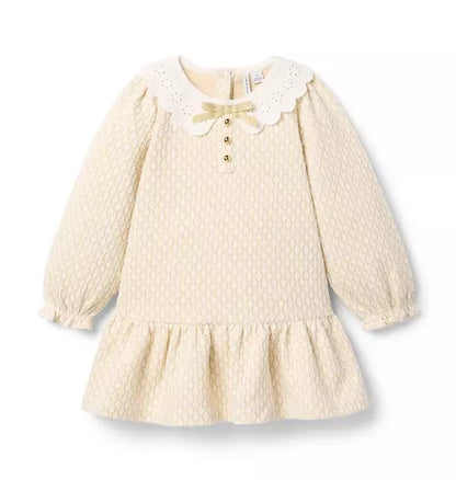 Sparkle Jacquard Dress