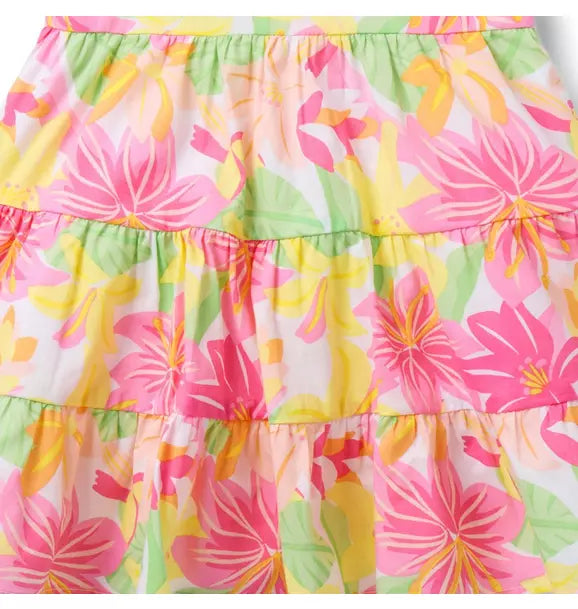 Baby Floral Tiered Dress