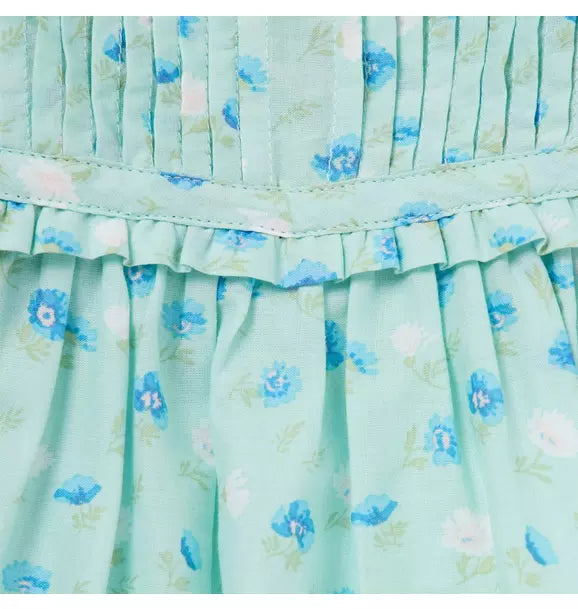 Baby Floral Border Dress