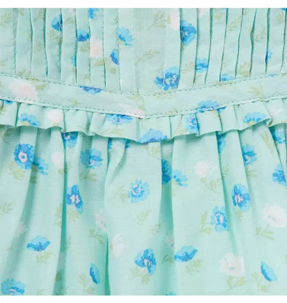 Baby Floral Border Dress