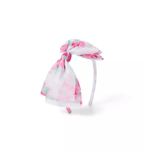 Floral Bow Headband