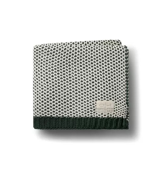 Honeycomb Forest Baby Blanket