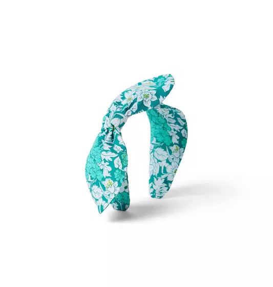 Floral Bow Headband