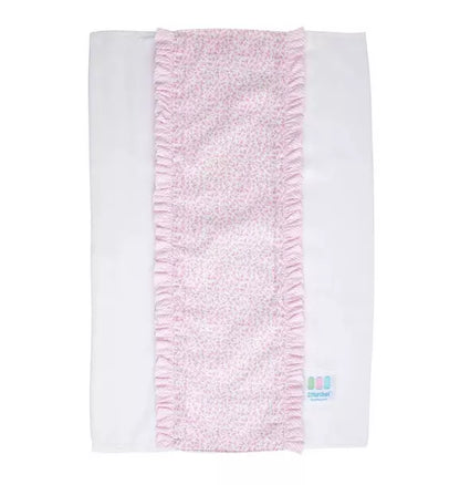 Ballet Floral Fancy Fabric Burp Coth