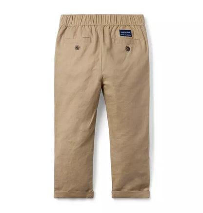 The Linen-Cotton Pull-On Pant