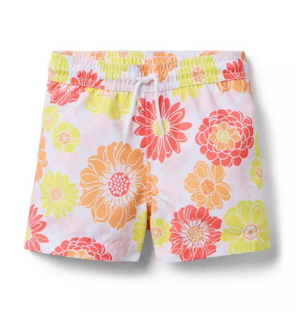 Recycled Floral Swim Trunk