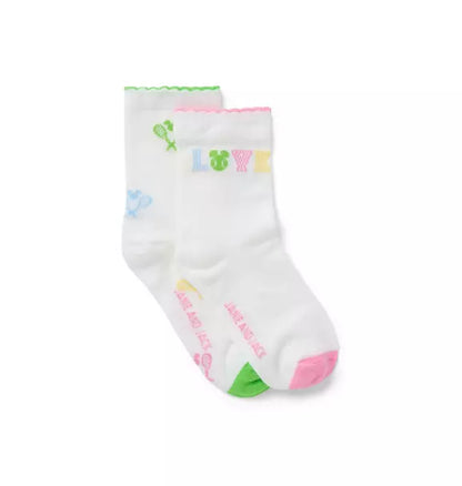 Disney Mickey Mouse Tennis Sock 2-Pack