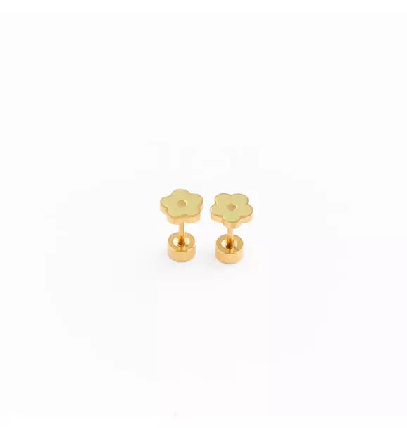 Petite Flower Stud Earrings