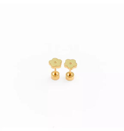 Petite Flower Stud Earrings