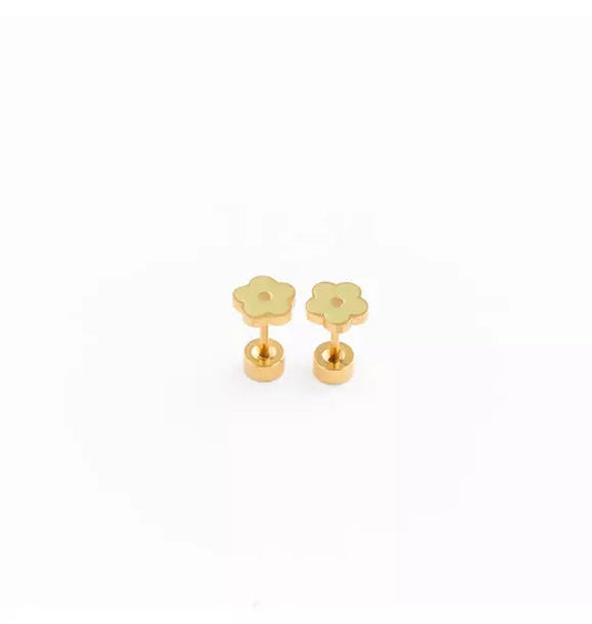Petite Flower Stud Earrings