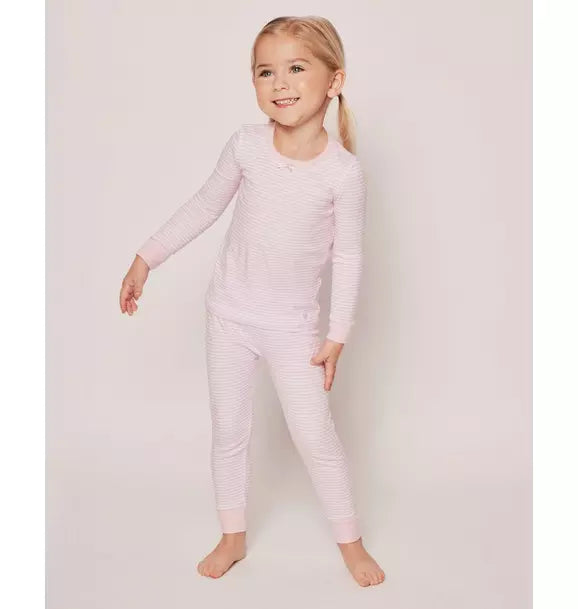 Pink Stripes Snug Fit Pajamas