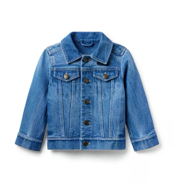 Milk Bar x Janie and Jack Denim Trucker Jacket