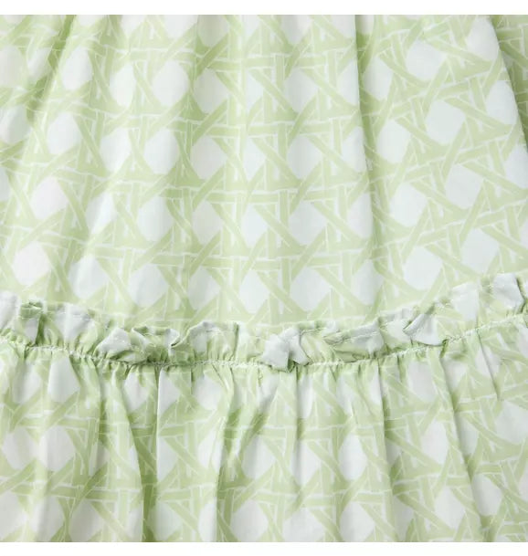 Checked Ruffle Dress