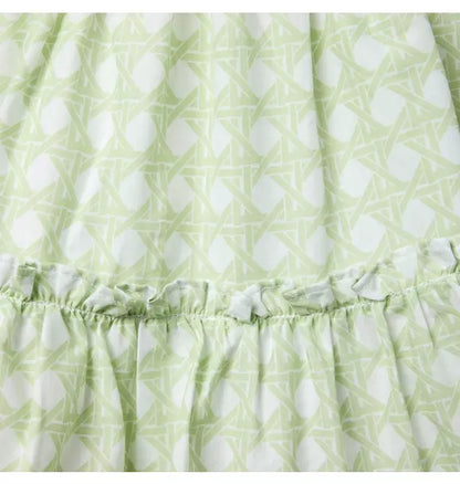 Checked Ruffle Dress