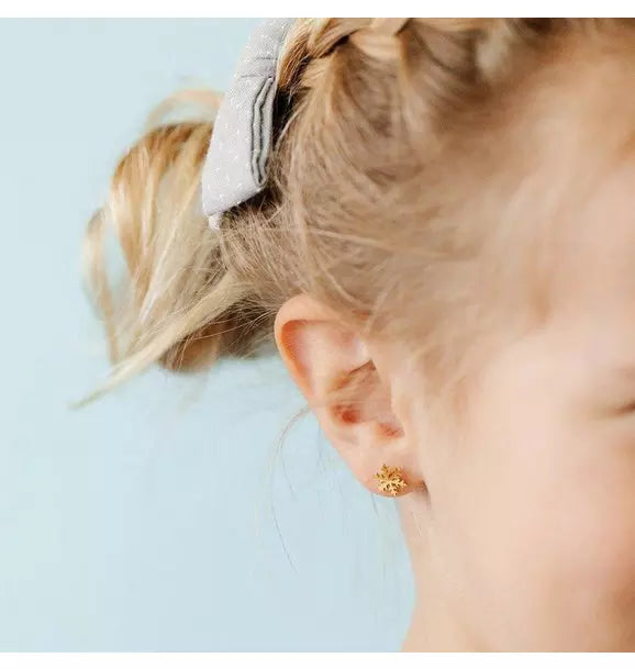 Snowflake Stud Earrings