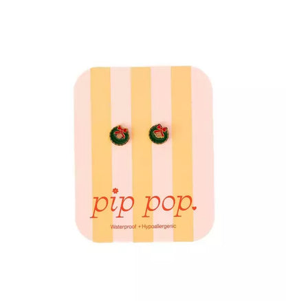 Wreath Stud Earrings