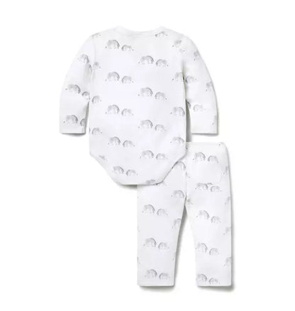 Baby Zebra Wrap Matching Set